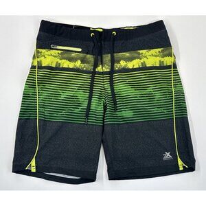 ZeroXposur Swim Trunks Shorts Mens Medium Comfort Waistband Stretch Pockets NEW